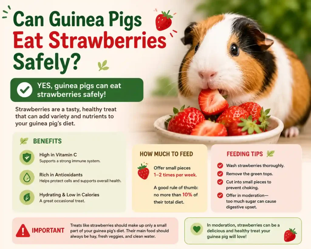 Can Guinea Pigs Eat Strawberries?