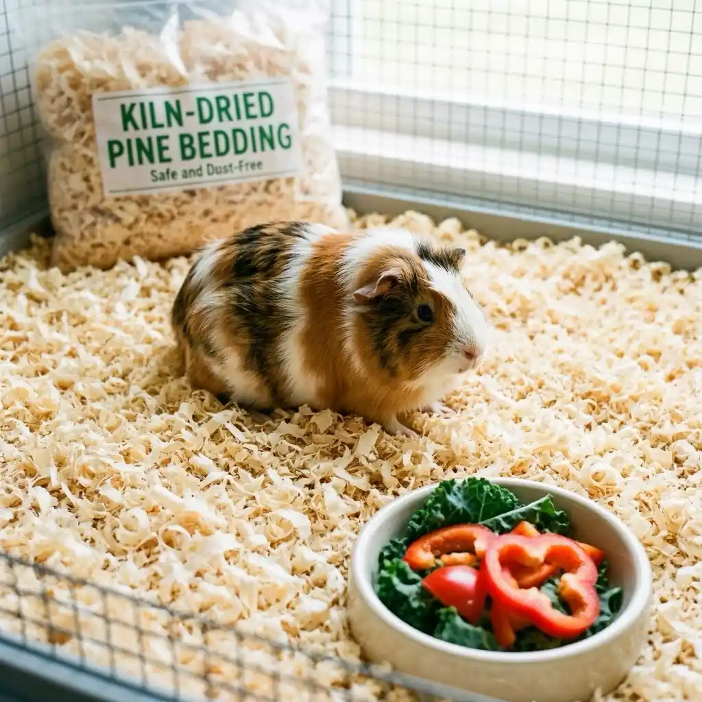 Kiln Dried Pine Bedding for Guinea Pigs