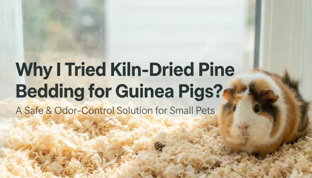 Kiln Dried Pine Bedding for Guinea Pigs