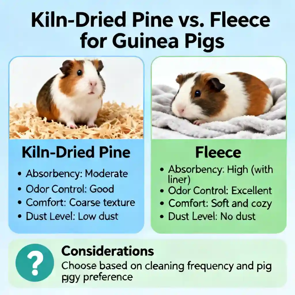 Kiln Dried Pine Bedding for Guinea Pigs