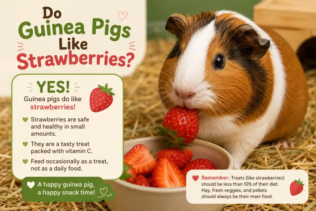 Can Guinea Pigs Eat Strawberries?