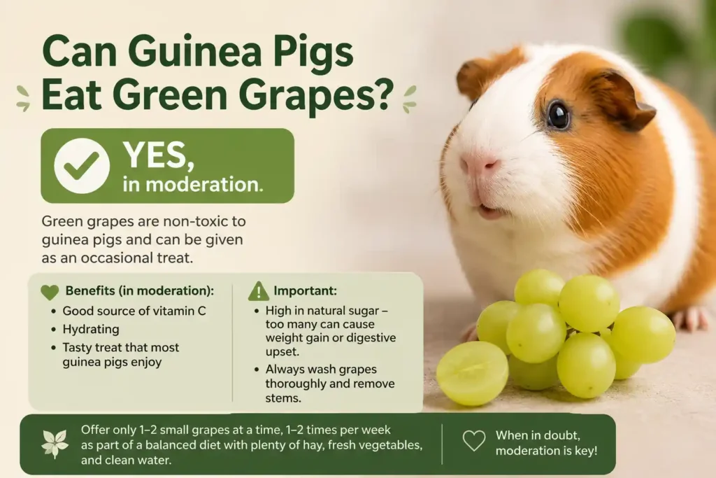 Can Guinea Pigs Eat Grapes?