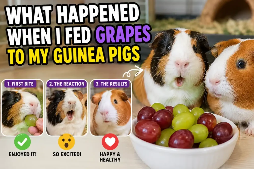 Can Guinea Pigs Eat Grapes?