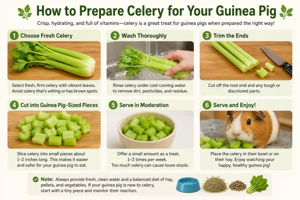 Can Guinea Pigs Eat Celery
