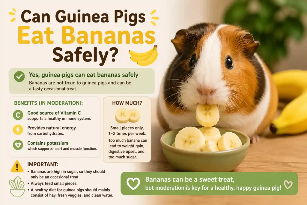 Can Guinea Pigs Eat Bananas?