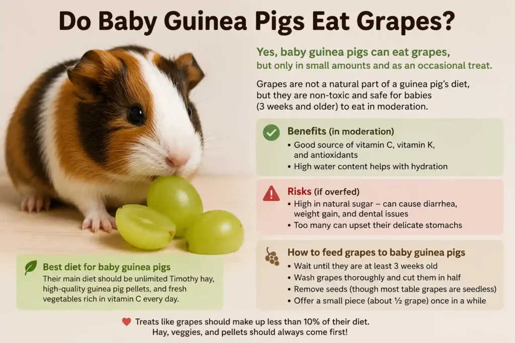 Can Guinea Pigs Eat Grapes?