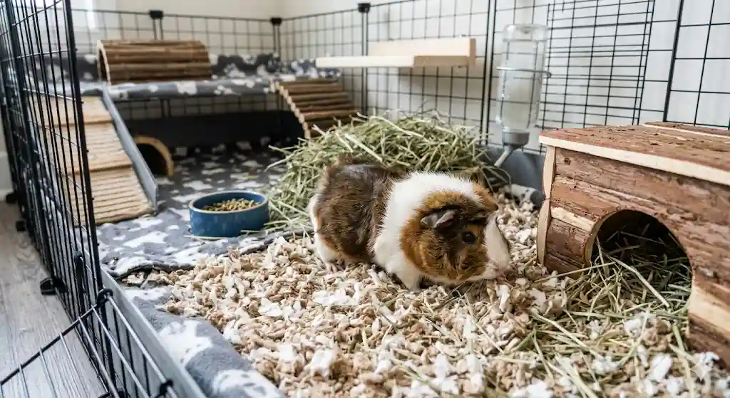 Kiln Dried Pine Bedding for Guinea Pigs