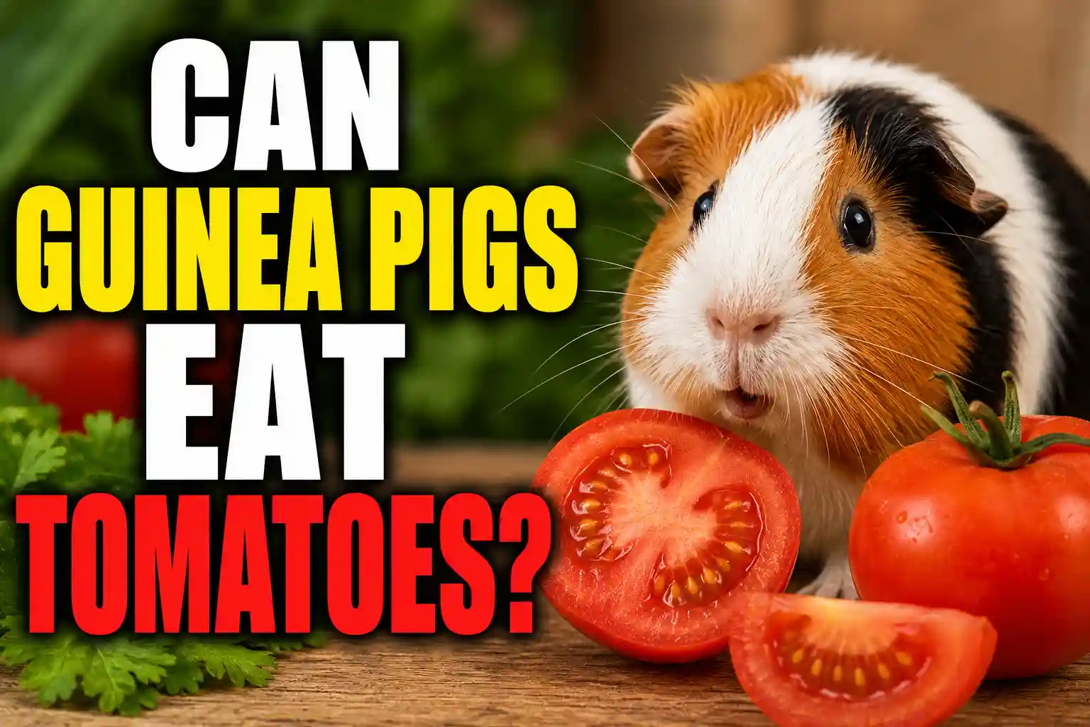 Can Guinea Pigs Eat Tomatoes? My Honest Cavy Feeding Journey