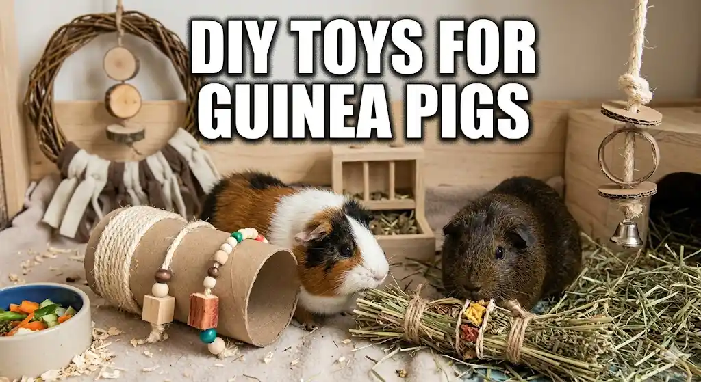 DIY Toys For Guinea Pigs: Exciting Easy Crafts