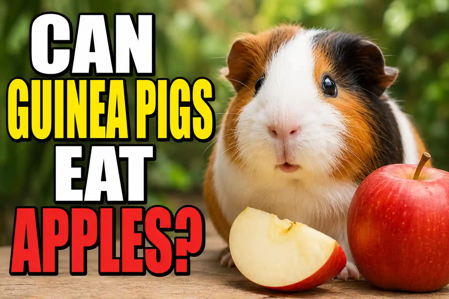 Can Guinea Pigs Eat Apples? My Honest Experience